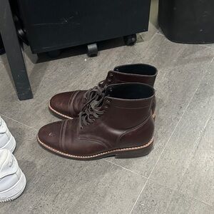 Thursday Boot Company Dark Brown Leather Boots